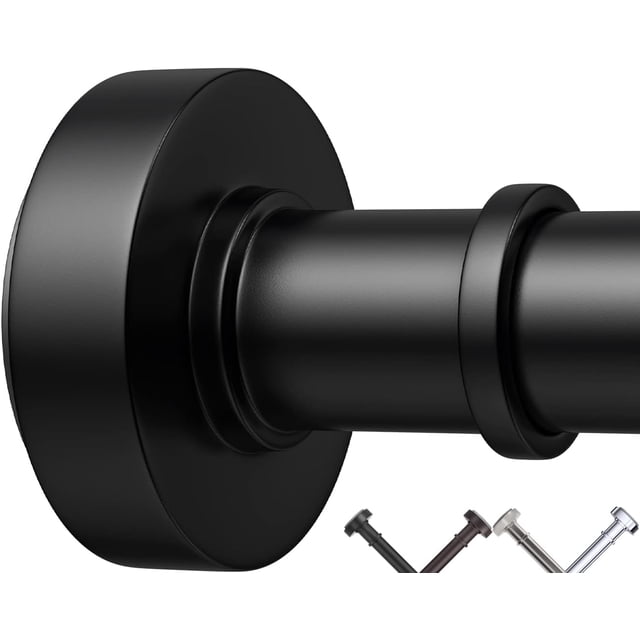 Shower Curtain Rods - es Never Rust Never Slip Adjustable Tension Rod with Durable Spring No Drilling Use for Bathroom Bedroom Kitchen Balcony