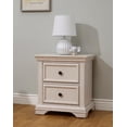 thumbnail image 2 of Sorelle Furniture Portofino Wood Nightstand for Baby in Brushed Ivory, 2 of 5