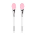 thumbnail image 1 of Unique Bargains 2 Pcs Smooth Face Mask Brush Double-headed Pink, 1 of 5