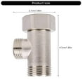 thumbnail image 3 of Strong 3 Way T shape Valves for Bathroom Sink Toilet Installation, 3 of 7