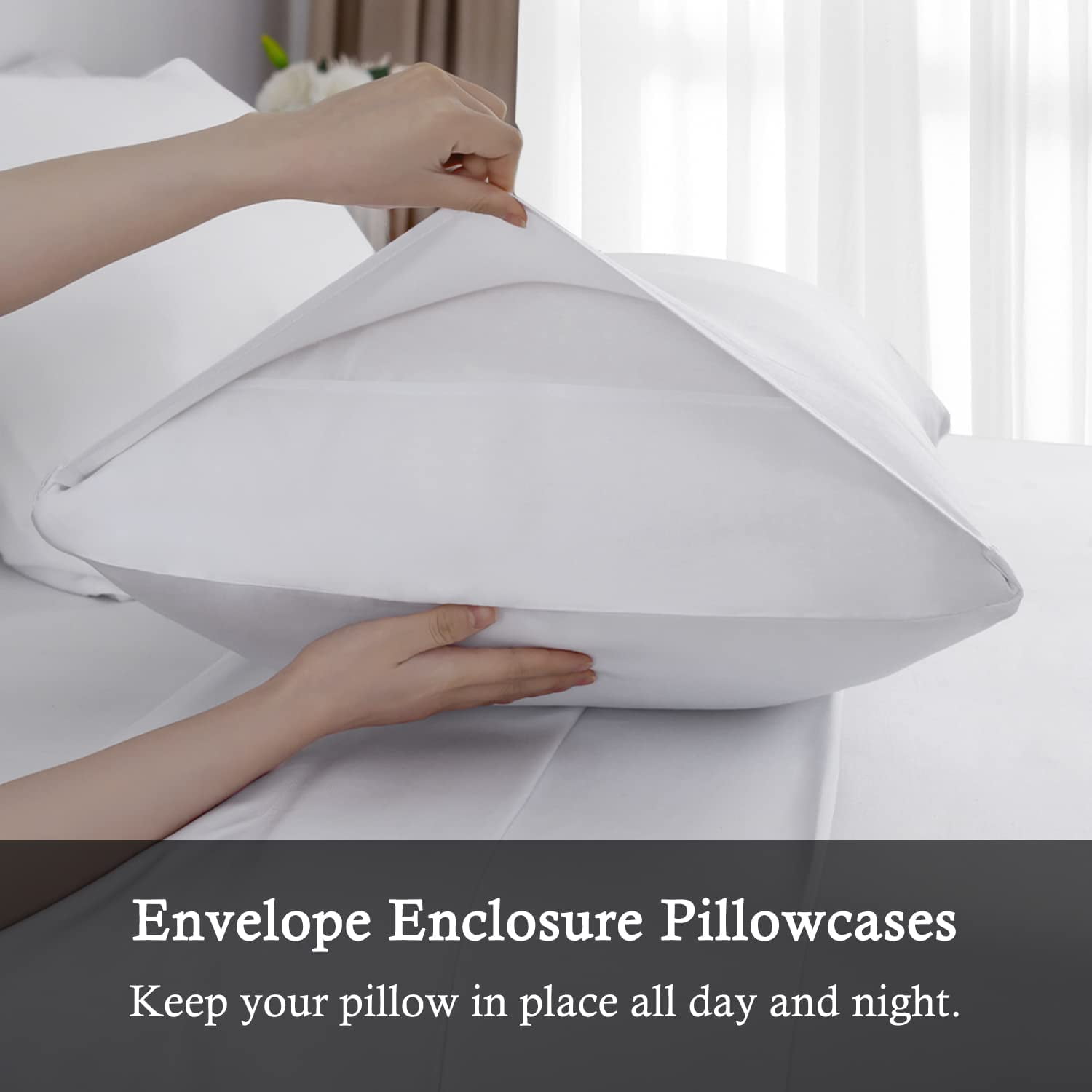 4-Piece Rayon from Bamboo Sheet Set Deep Pocket Soft & Comfortable