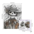 thumbnail image 4 of 500 pcs 500 Piece Wooden Puzzles tattered scarecrow,Creative Activity Hobbies for Adults,Chic tattered scarecrow Modern Style Puzzle,High difficulty puzzle,Gift for Puzzles Lovers,Stunning Artwork, 4 of 6