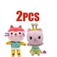 thumbnail image 3 of Animals Plush Gabby Dollhouse Lovely Plush Gaby Toy Plush House Cat Doll Cartoon Stuffed Animals Mermaid Cat Plushie Dolls Kids, 3 of 5