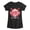 HEATHER BLACK, variant on Instant Message - Baseball Cleveland - Youth Girls Fitted Short Sleeve T-Shirt