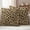 Light Brown Mocha Brown Tan, variant on Leopard Outdoor Waterproof Pillow Covers, Farmhouse Brown Animals Art Modern Decorative Square Throw Pillowcase Sofa Cushion Sham for Patio/Couch/Chair, 18"x18" 2 Pack