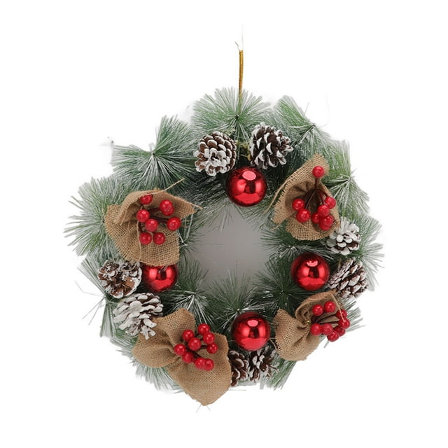 Christmas Garland, Lifelike Artificial Christmas Garland For Home A Type Small