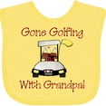 thumbnail image 3 of Inktastic Gone Golfing with Grandpa Boys Baby Bib, 3 of 4