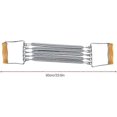 thumbnail image 4 of Unisex Chest Expander, Removable Spring Fitness Chest Expander Arm Shoulder Muscle Developer Strength Trainer Exercise Training Equipment with Wooden, 4 of 5