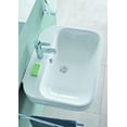thumbnail image 2 of Duravit 231860-3Hole Happy D.2 24" Vanity Top - White, 2 of 2