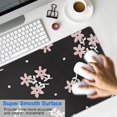 thumbnail image 4 of Long Mouse Pads for Desk,Pioneer Flower Floral Print Pattern Desk Mats on Top Of Desks, Desk Mouse Pad Extra Large with 3mm Non-Slip Base and Stitched Edge for Gaming,Office,Work,Home 35.4"x15.7", 4 of 6