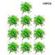 thumbnail image 3 of Wosthever 10 piezas de plantas falsas artificiales Camelia resistente a los rayos UV ramo de flores exteriores jardín Oficina balcón Decoración Loto rojo, 3 of 6