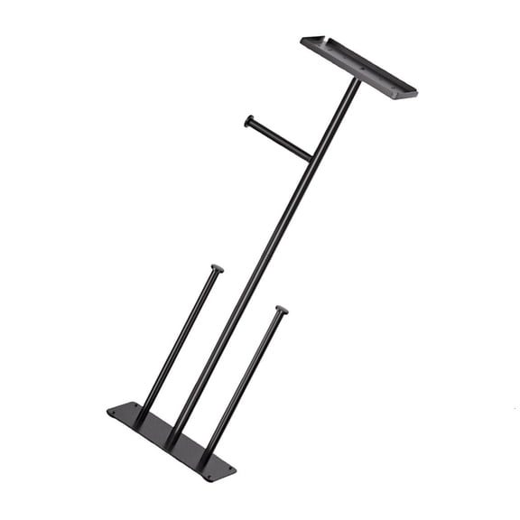 hejhncii Modern Freestanding Toilet Paper Roll Dispenser Stand With Antislip Base Holds 7 Rolls with Shelf Bathroom Accessories