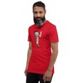 thumbnail image 3 of silent night Unisex t-shirt (Red, XS), 3 of 4