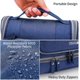 thumbnail image 5 of Neceser de viaje, organizador de cosméticos grande e impermeable, neceser compacto, ideal para hombres y mujeres (azul), 5 of 5