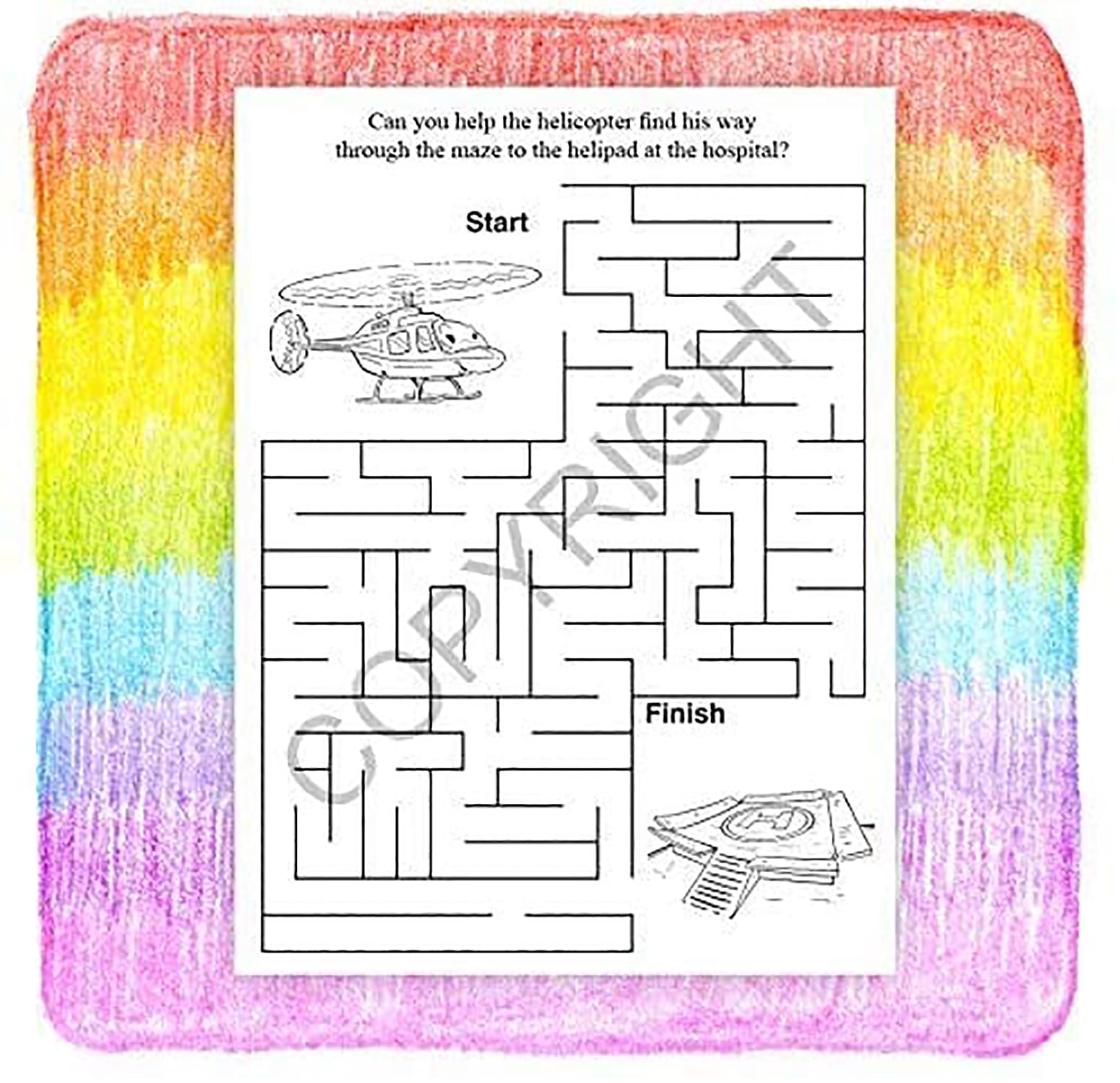 25 Pack - Aviation Adventures Kid's Educational Coloring & Activity Books