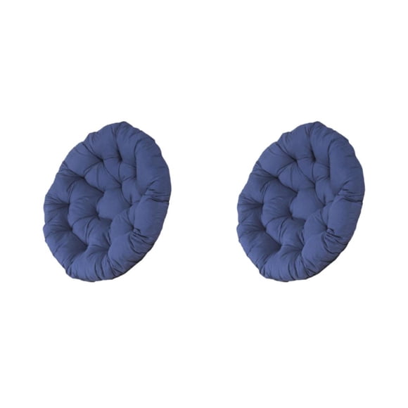 Wosthever Almohadillas redondas impermeables para silla de asiento al aire libre para hamaca, cómodas y duraderas Type1 NO1