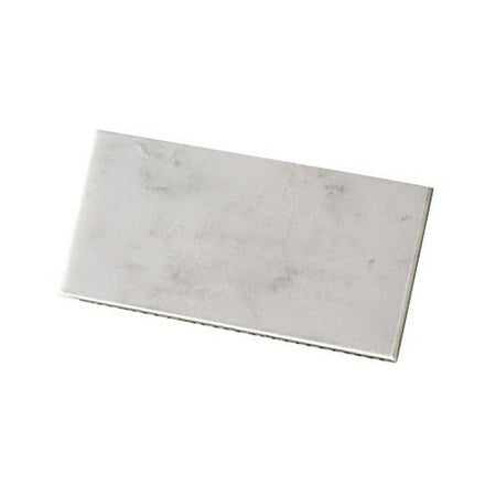 Diamond Tech Tiles Stone 2.9'' x 5.9'' Honed Field Tile in White Statuary