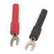 thumbnail image 5 of Abastado Conector de pala de 4 mm de ancho tipo U Conector de pala de horquilla de baja pérdida para multímetros aplicaciones electrónicas 30 Vac?60 Vdc 36 A, 5 of 8