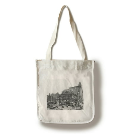 Street Scene of Park Place and Broadway NYC Photo (100% Cotton Tote Bag - (Best Places For Street Photography Nyc)