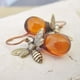 thumbnail image 4 of Regalo Gota Pendientes Joyería Gota Retro Mujer Pendientes Pendientes de ámbar exagerado, 4 of 6