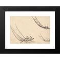 thumbnail image 2 of George Chinnery 14x11 Black Modern Framed Museum Art Print Titled - Indian Fishing Boats (After 1819), 2 of 5