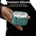 thumbnail image 4 of Comvin Compatible with AirPods Pro 3 Case Cover with Cleaner Kit, Cute Flower Engraved Silicone Protective Case for Apple Airpods Pro 3rd Generation (2025), 4 of 9