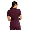 thumbnail image 4 of Landau All Day Women's Mechanical Stretch Two Pocket V-Neck Scrub Top, Style 4143, 4 of 4
