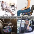 thumbnail image 5 of Seat Cushion for Tailbone Pain Relief Office Computer Memory Foam Chair Cushion for Pressure Relief Coccyx Cushion Tailbone Pain & Sciatica Boho, 5 of 6