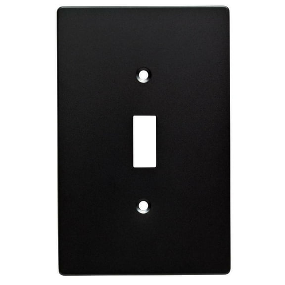 Brainerd W32731-FB Subway Tile Single Switch Cover Plate