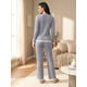 thumbnail image 3 of Conjunto de Suéter y Pantalón Acanalado Diseño Elegante y Versátil para Mujer, 3 of 5