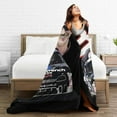 thumbnail image 6 of Ultra Soft Throw Blanket Dale Shirt Number 3 Earnhardt Flannel Light Weight Warm Blanket for Living Room/Bedroom 80""X60"", 6 of 6