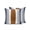 Navy Blue, variant on Waterproof Outdoor Throw Pillows with Inserts 18"x18", Modern Brown Black Soft Decorative Pillowcases for Couch Bedroom, Boho Contemporary Geometric Striped Pillow Covers for Sofa Living Room