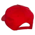 thumbnail image 3 of Chicago Flag 5 Panel Cotton Heat Transfer Unstructured Cap - Red OSFM, 3 of 5