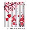 thumbnail image 6 of Shower Curtain,Valentine's Day Shower Curtains For Bathroom Valentines Lovers Couples Decors Love Hearts Holiday Bathroom Shower Curtains Happy Valentines Day Bathroom, 6 of 8