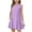 Purple, variant on Kids Ruffle Sleeveless Casual Dresses New Teen Girls Summer Dresses Ruffle Sleeveless Tank Dress Casual A-Line Sundresses Beach Vacation Clothes Pinks 5 Years