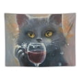 thumbnail image 5 of Orinice Cute Cat Tapestry Wall Hanging Unique Style for Home Decor - Graphic Tapestries for Living Room, Bedroom, Apartment, Farmhouse, Dorm 60x50inch, 5 of 6