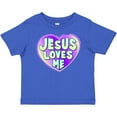 thumbnail image 3 of Inktastic Jesus Loves Me Boys or Girls Baby T-Shirt, 3 of 5