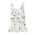 thumbnail image 1 of UPPADA Camisoles d'Été pour Femmes à Col Rond Coupe Ample T-Shirts Décontractés Mode Sans Manches Vêtements de Plage Ourlet Fluide Chandails à Enfiler Hauts Plage Boho Vêtements Éclair d'Aujourd'hui Gris,m, 1 of 4