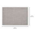 thumbnail image 5 of Decozen Placemats Set of 8 for Dining Table Placemats, Rectangular Vinyl, PVC, 18"x12" - Beige Brown, 5 of 8