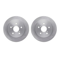 Dynamic Friction Company Rear Brake Rotors 6002-75023