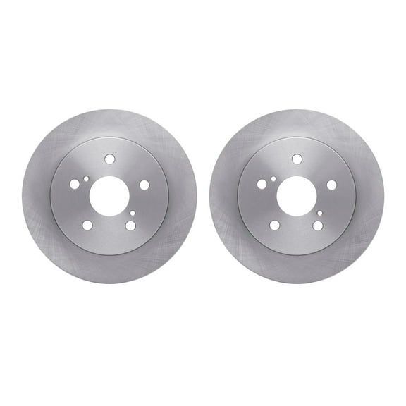 Dynamic Friction Company Rear Brake Rotors 6002-75023