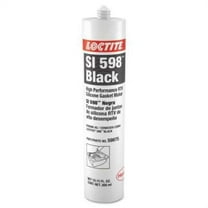 Henkel Corporation 598 Black High Performance RTV Silicone Gasket Maker, 300 mL Cartridge - 1 CTG (442-135508)