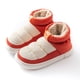 thumbnail image 1 of Zapatos de otoño e invierno de caña media alta con relleno de algodón y colores contrastantes para hombres y mujeres, para parejas, que usan felpa cálida, 1 of 6