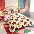 thumbnail image 2 of Manfei Winter Holiday 7 Pieces Full Size Bedding Sets,Whimsical Christmas Animals Full Size Bed in a Bag,Xmas Reversible, 2 of 7