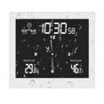 thumbnail image 4 of Reloj despertador digital a prueba de agua con batería/reloj de pared con cuenta regresiva alimentado por USB (blanco) Likrtyny Libre de BPA, 4 of 9