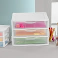 thumbnail image 3 of Sterilite Wide 3 Drawer Unit - 3 Pk, 3 of 6