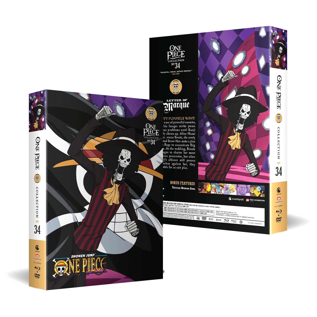 One Piece Collection 34 (Blu-ray + DVD) New - Walmart.com
