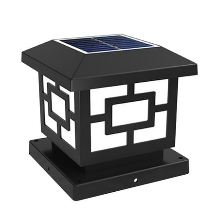 

Jueka Pole Top Fence Landscape Courtyard Solar Post Light Pathway Outdoor