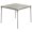 Gray, variant on XL Series 38" Square Folding Card and Game Table, Wheelchair Accessible, Black