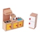 thumbnail image 1 of Muebles de casa de muñecas de madera, accesorios para casas de personas pequeñas, modelo de micropaisaje Cocina, 1 of 9